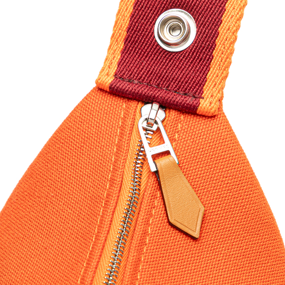 Pre-Loved Hermes Small Toile Bride A Brac Case - Picture 7 of 11